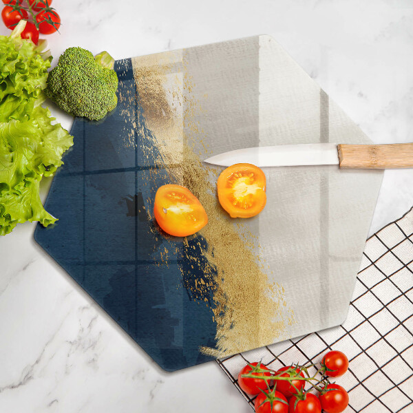 Chopping board Abstraction gold