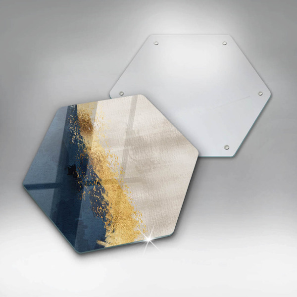 Chopping board Abstraction gold