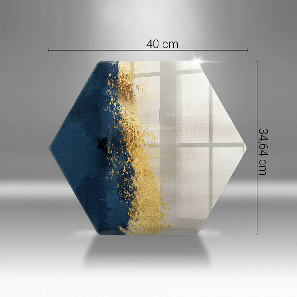 Chopping board Abstraction gold