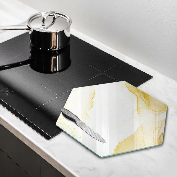Chopping board Golden abstraction