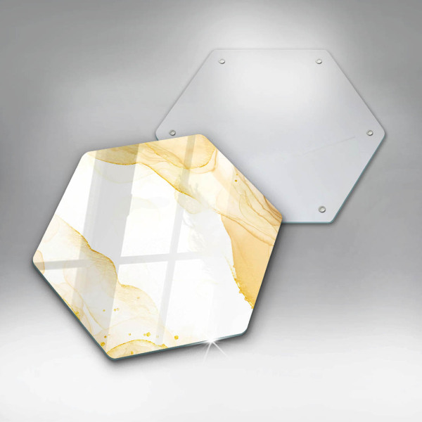 Chopping board Golden abstraction