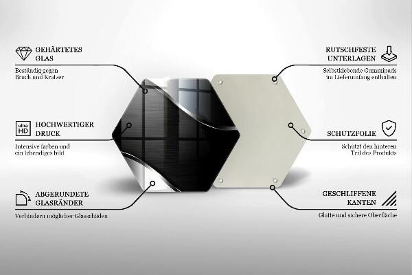 Chopping board Metal abstraction