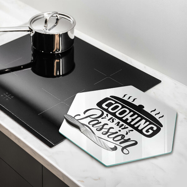 Chopping board Cooking is my passion