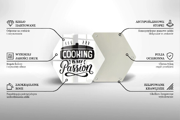 Chopping board Cooking is my passion