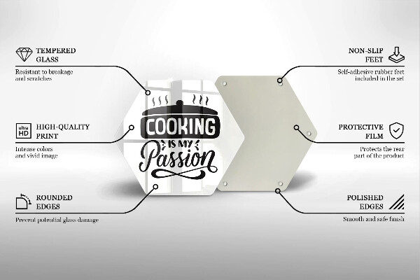 Chopping board Cooking is my passion