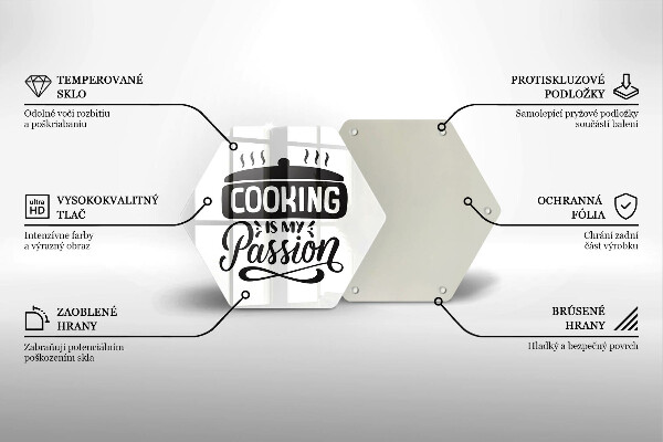 Chopping board Cooking is my passion