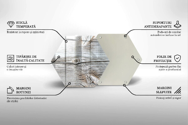 Chopping board Bright wood structure