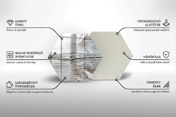 Chopping board Bright wood structure