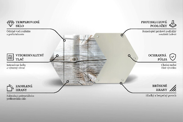 Chopping board Bright wood structure
