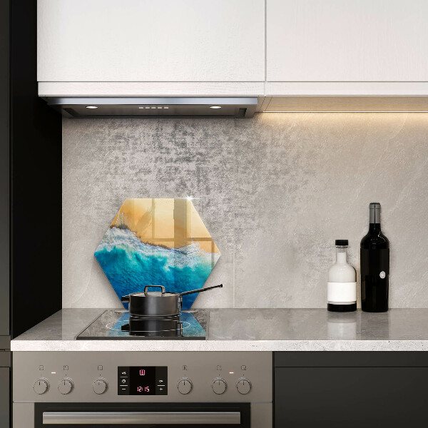 Chopping board Beach and sea