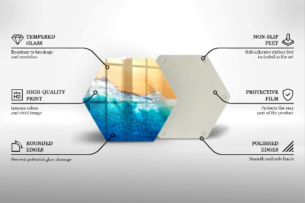 Chopping board Beach and sea