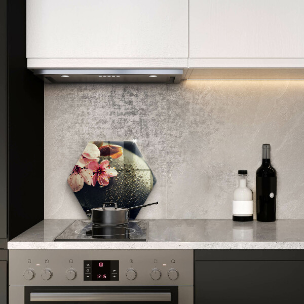 Chopping board Flowers stones zen