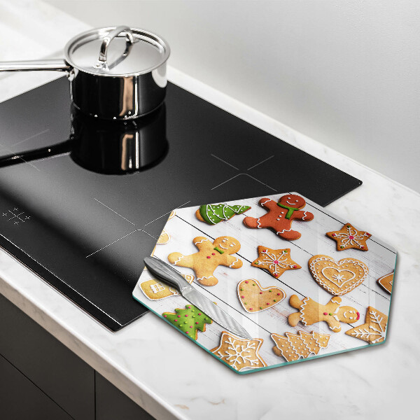 Chopping board Christmas gingerbread