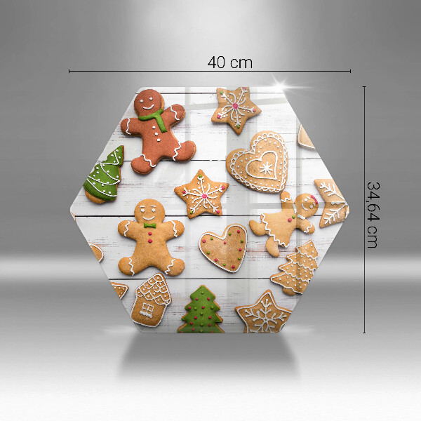 Chopping board Christmas gingerbread