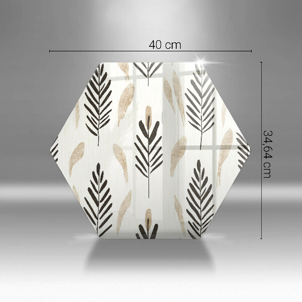 Chopping board Boho plants