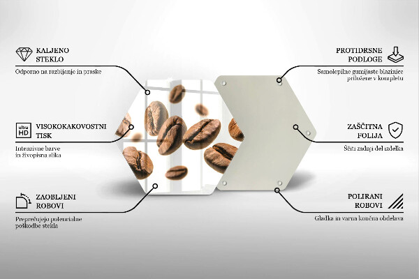 Chopping board Coffee beans