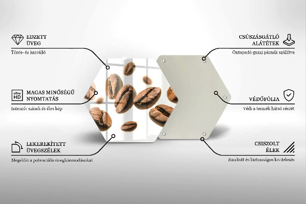 Chopping board Coffee beans