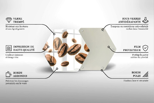 Chopping board Coffee beans