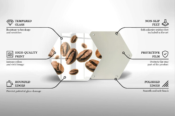 Chopping board Coffee beans
