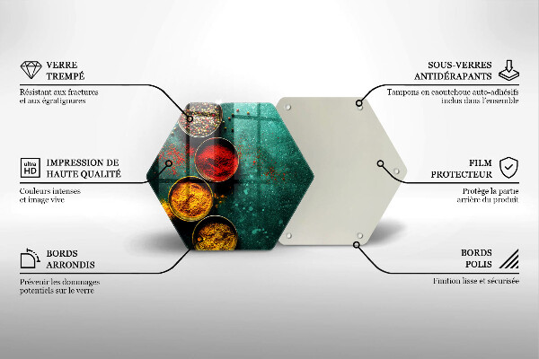 Chopping board Oriental spices