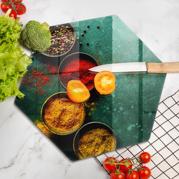 Chopping board Oriental spices