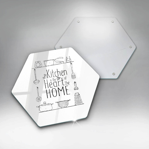 Chopping board Inscription, sentence