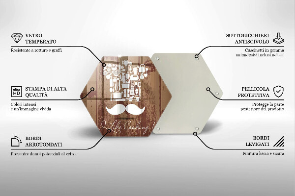 Chopping board Inscription and like cooking