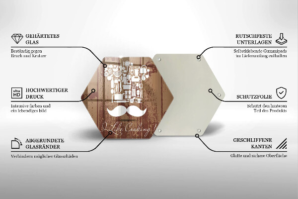 Chopping board Inscription and like cooking