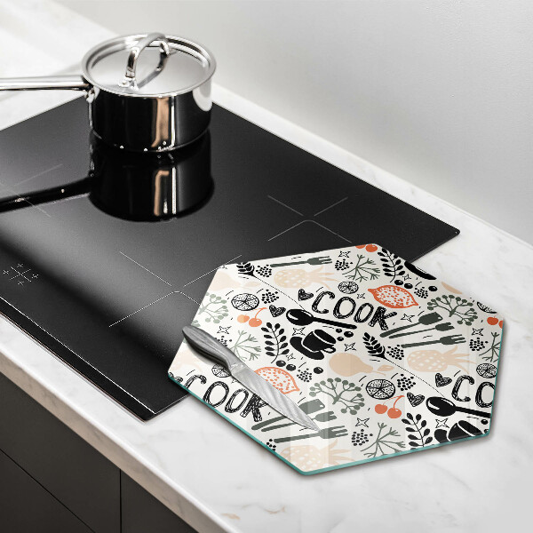 Chopping board Drawing kitchen theme