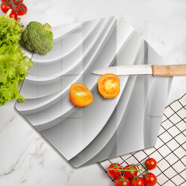 Chopping board Geometric lines
