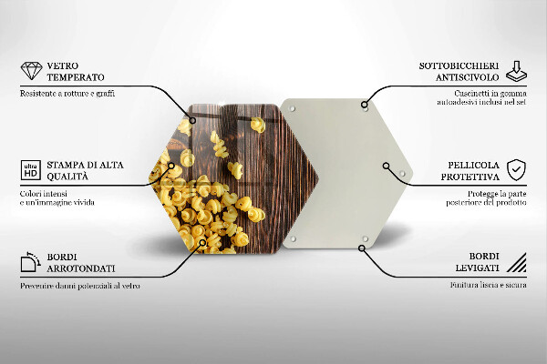 Chopping board Pasta on a table