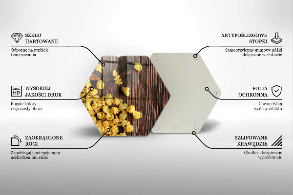 Chopping board Pasta on a table