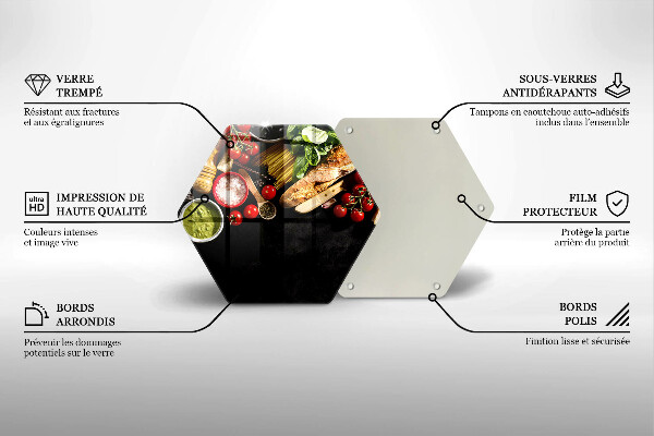 Chopping board Italian ingredients and spices