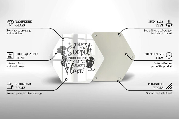 Chopping board Inscription, sentence