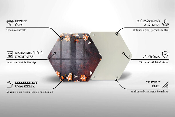 Chopping board Gingerbread Christmas