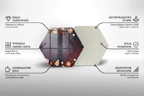 Chopping board Gingerbread Christmas