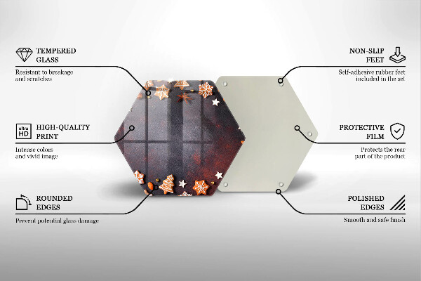 Chopping board Gingerbread Christmas