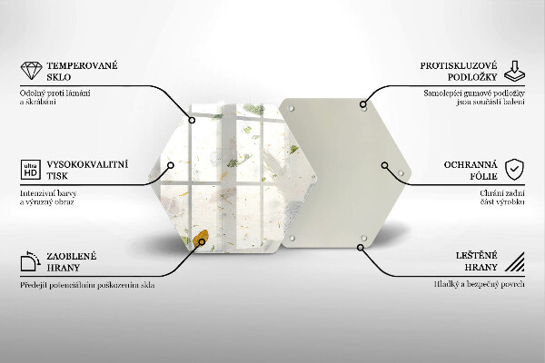 Chopping board Falling leaves