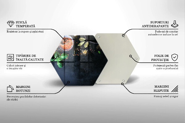 Chopping board Spices with spices