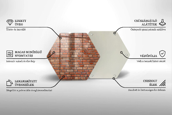 Chopping board Brick wall