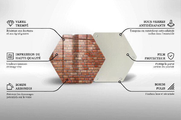 Chopping board Brick wall