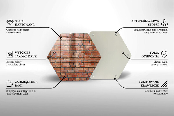 Chopping board Brick wall