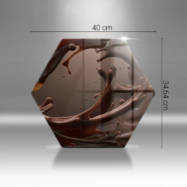 Chopping board Liquid chocolate