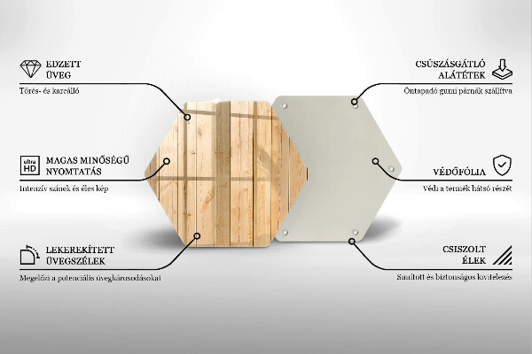 Chopping board Delicate wooden boards