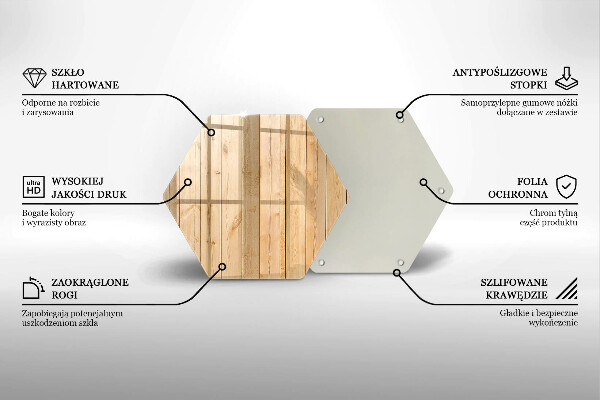 Chopping board Delicate wooden boards