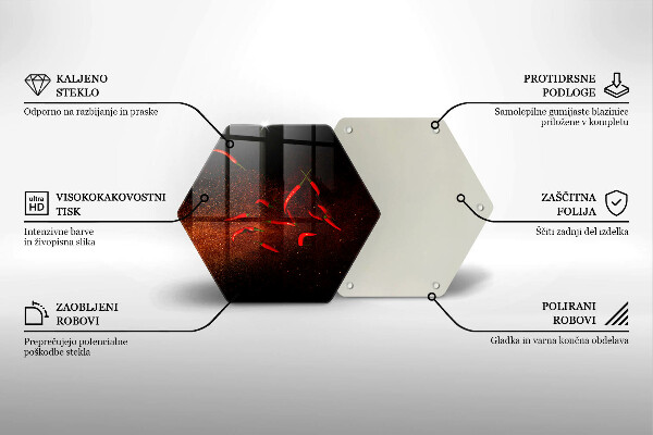 Chopping board Hot chili peppers