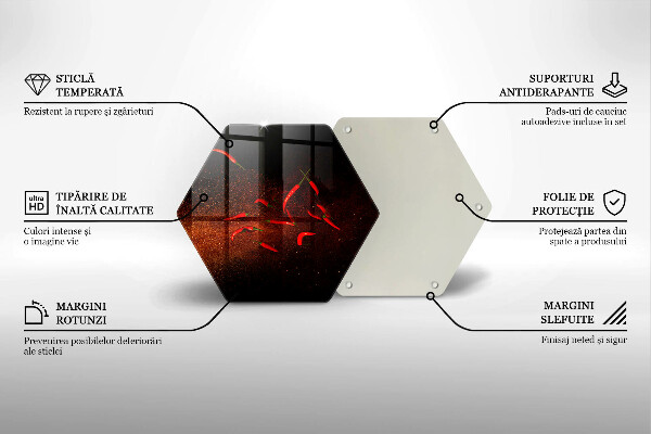 Chopping board Hot chili peppers
