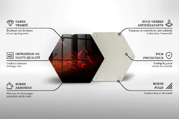 Chopping board Hot chili peppers