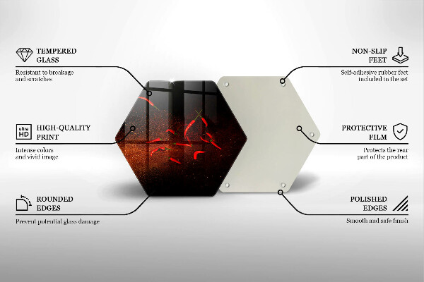 Chopping board Hot chili peppers
