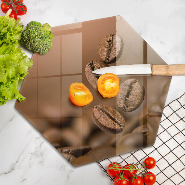 Chopping board Coffee beans